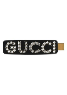 Gucci Crystal Hair Barrette at Nordstrom