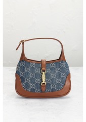 Gucci Denim Jackie Shoulder Bag