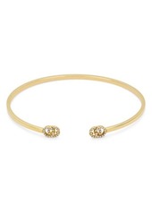 Gucci Double-G Diamond Cuff in Yellow Gold at Nordstrom
