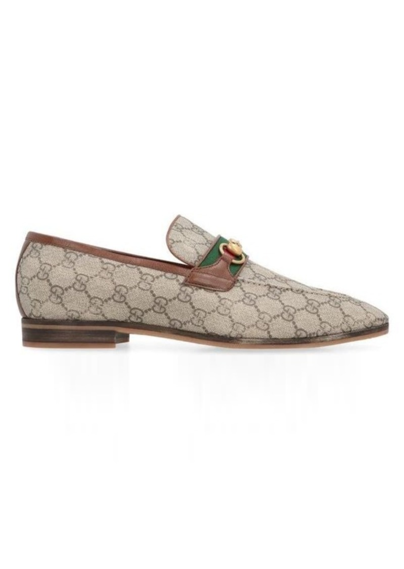 GUCCI FABRIC LOAFERS