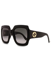 Gucci Pop Web Square Sunglasses