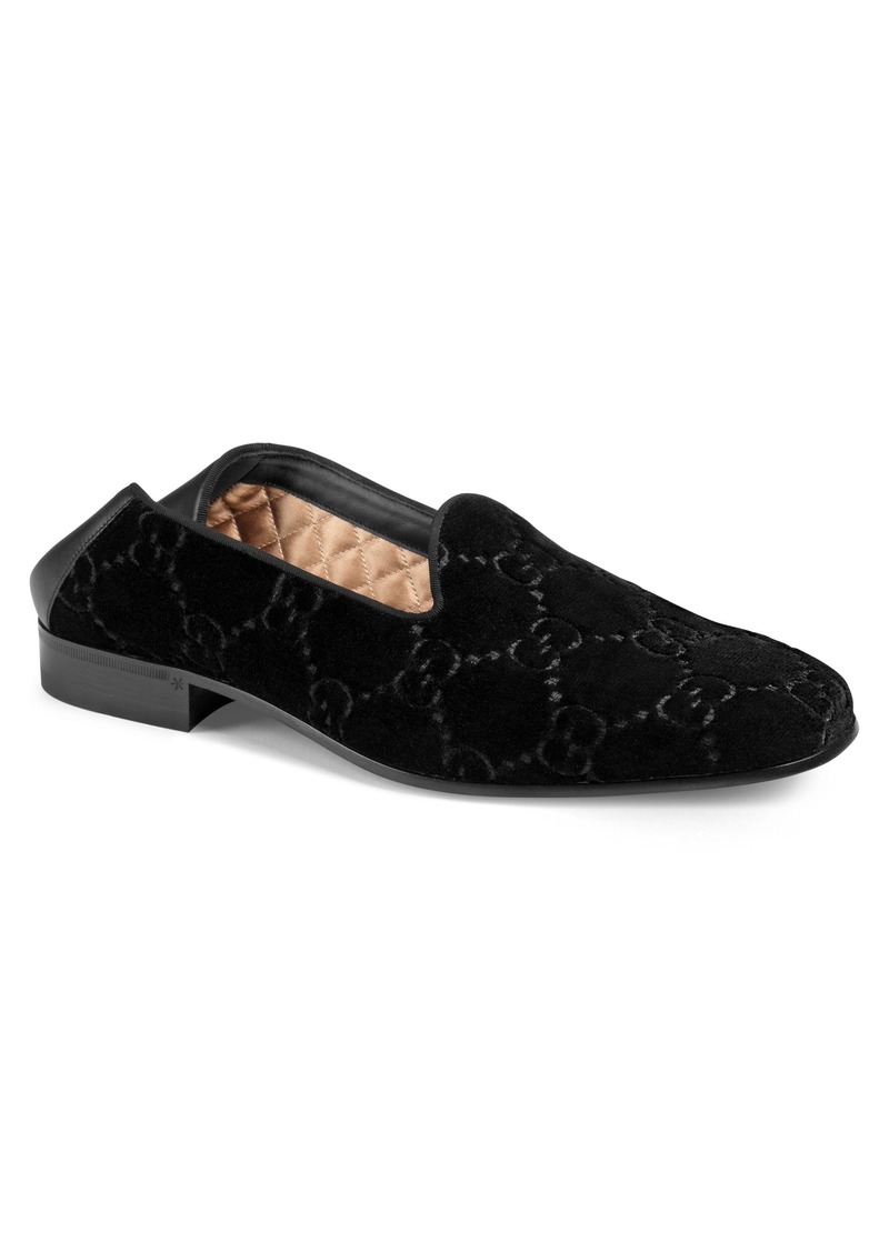 gucci velvet shoes mens,Free Shipping 
