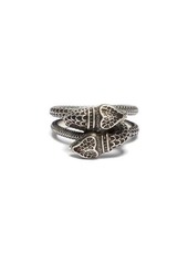 Gucci Garden snake sterling-silver wrap ring