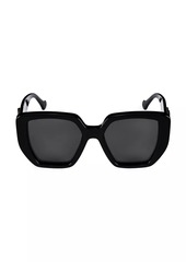 Gucci Generation 54MM Oversized Rectangular Sunglasses
