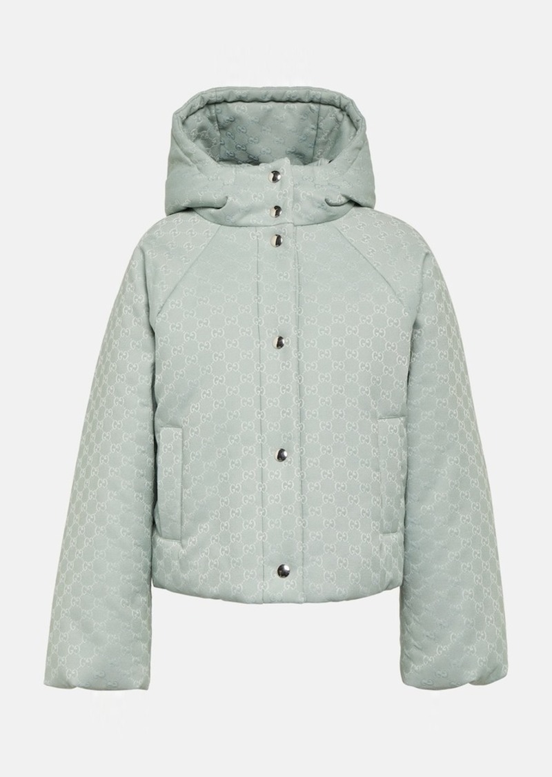 Gucci GG canvas puffer jacket