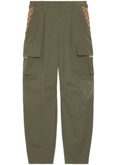 GUCCI GG detail cargo trousers