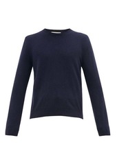 Gucci GG embroidered crew neck wool-blend sweater