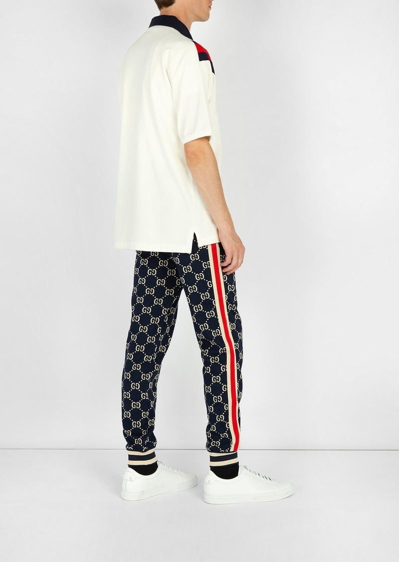 gucci jacquard sweatpants