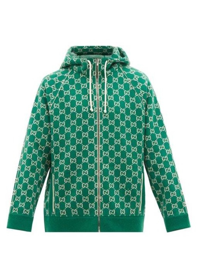 gucci pattern hoodie