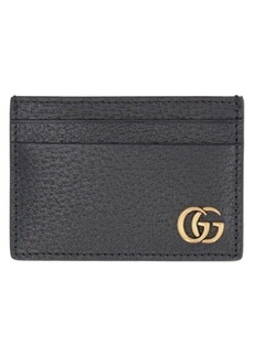 GUCCI GG MARMONT LEATHER CARD HOLDER