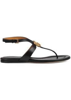 GUCCI GG Marmont leather sandals