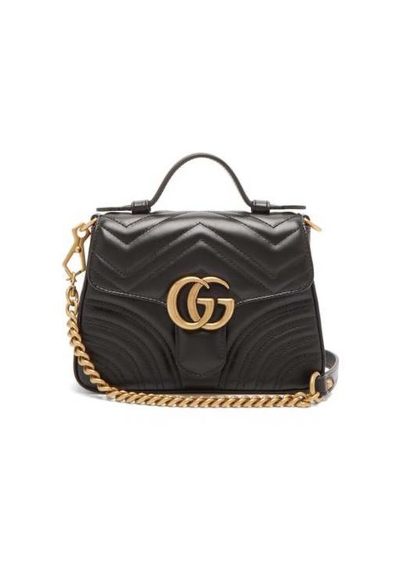 Gucci GG Marmont mini quilted-leather cross-body bag