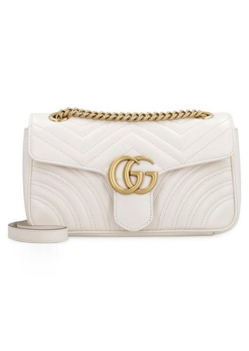 GUCCI GG MARMONT QUILTED LEATHER BAG