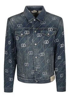 GUCCI GG motif denim jacket