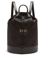 Gucci GG-print technical drawstring backpack