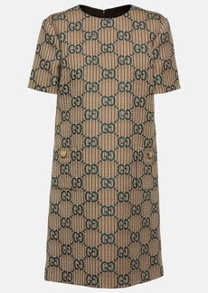 Gucci GG striped wool minidress