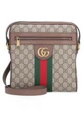 GUCCI GG SUPREME FABRIC OPHIDIA SHOULDER-BAG