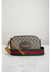 Gucci GG Supreme Tiger Shoulder Bag