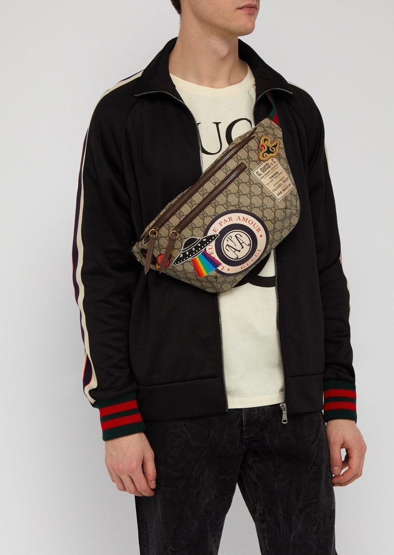 Gucci GG Supreme UFO canvas belt bag 