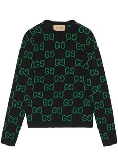 GUCCI GG Supreme wool crewneck sweater