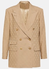 Gucci GG wool jacquard blazer