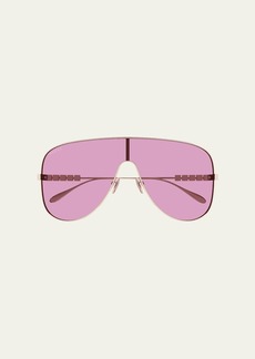 Gucci GG1436S-004 Solid Shield Sunglasses