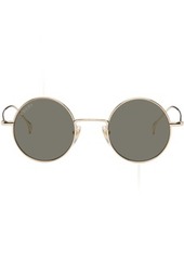 Gucci Gold Round Sunglasses