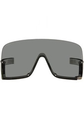 Gucci Gray Shield Sunglasses