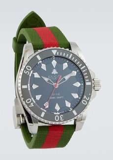 Gucci Gucci Dive Web Stripe watch