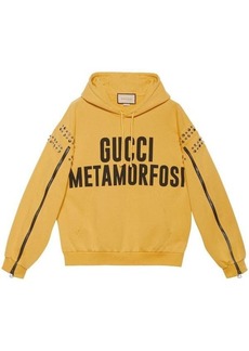 GUCCI Gucci Metamorfosi cotton hoodie
