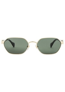 Gucci Mini Running Oval Sunglasses