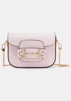 Gucci Horsebit 1955 Super Mini leather crossbody bag