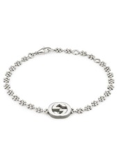 Gucci Interlocking-G Bracelet in Sterling Silver at Nordstrom