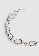 Gucci Interlocking Silver Chain Bracelet