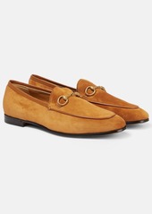 Gucci Jordaan suede loafers