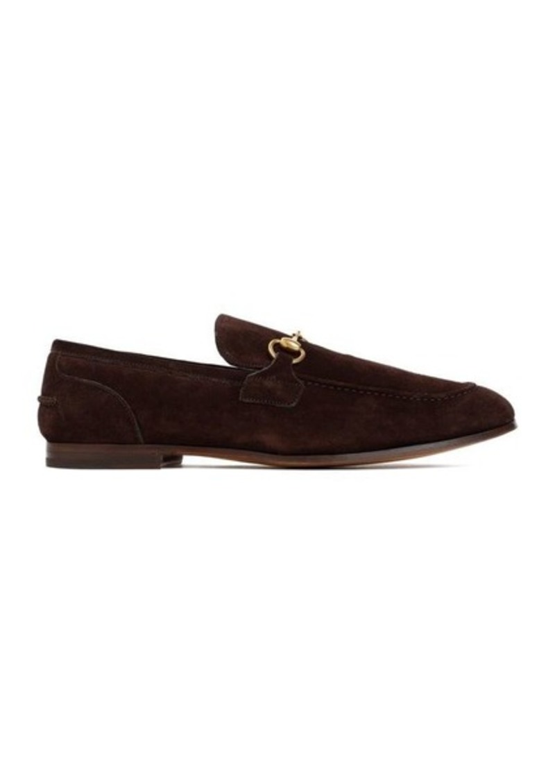 GUCCI  JORDAN SUEDE LOAFERS SHOES