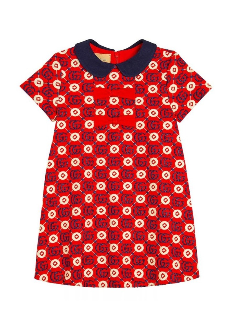 Gucci Kids Baby GG cotton-blend dress