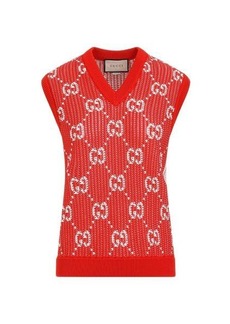 GUCCI  KNIT GILET SWEATER