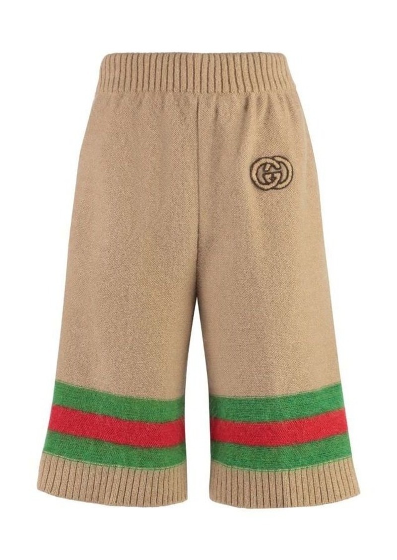 GUCCI KNITTED SHORTS
