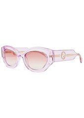 Gucci La Piscine Oval Sunglasses