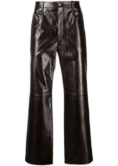 GUCCI Leather trousers