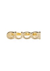 Gucci Lettering Brass Ring