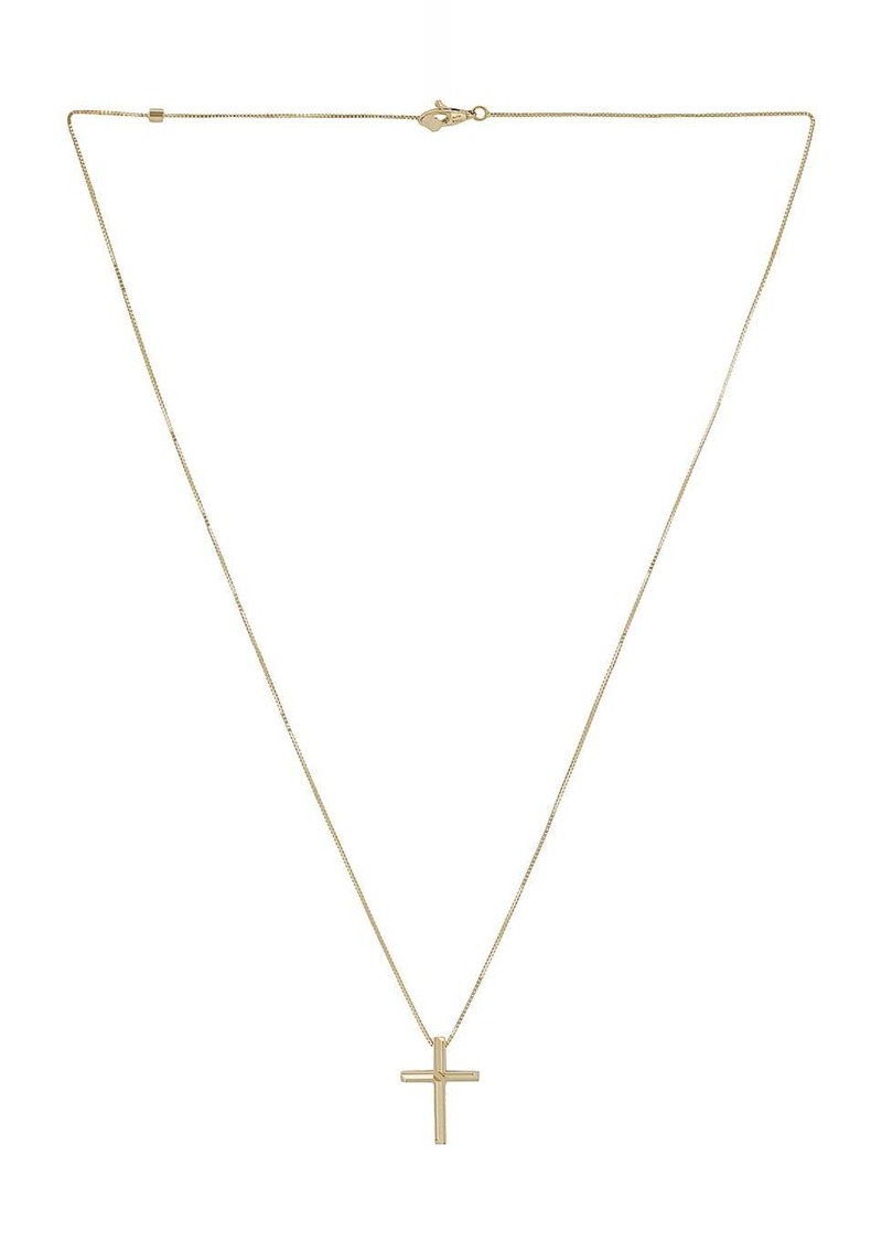 Gucci Link To Love Cross Necklace
