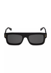 Gucci Logo 53MM Rectangular Sunglasses