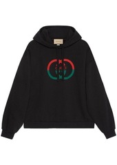 GUCCI Logo cotton hoodie