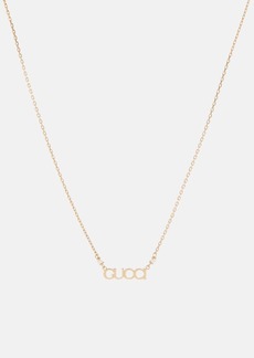 Gucci Logo embellished necklace