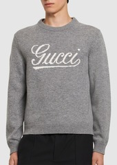 Gucci Logo Wool Knit Sweater