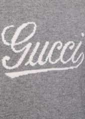 Gucci Logo Wool Knit Sweater