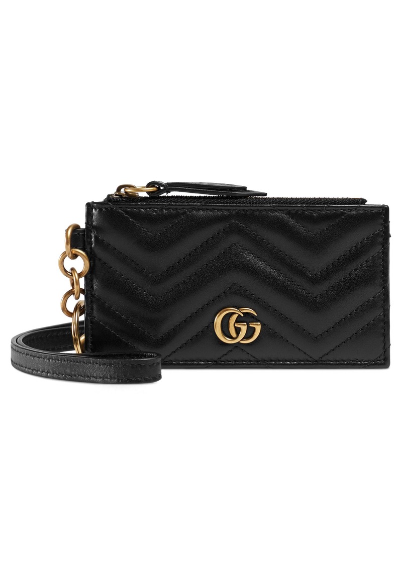 gucci marmont 2.0 leather card case