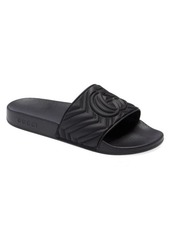 Gucci Matelassé Slide Sandal in Black at Nordstrom